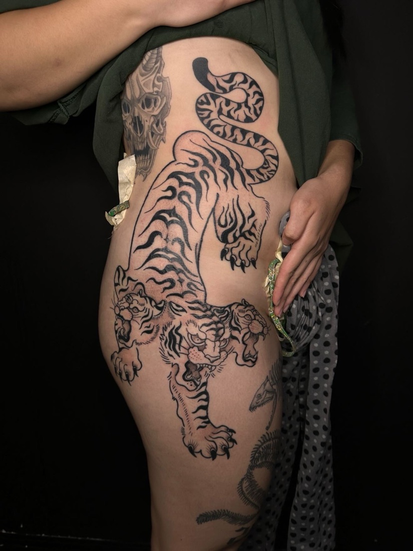 Dragon tattoo