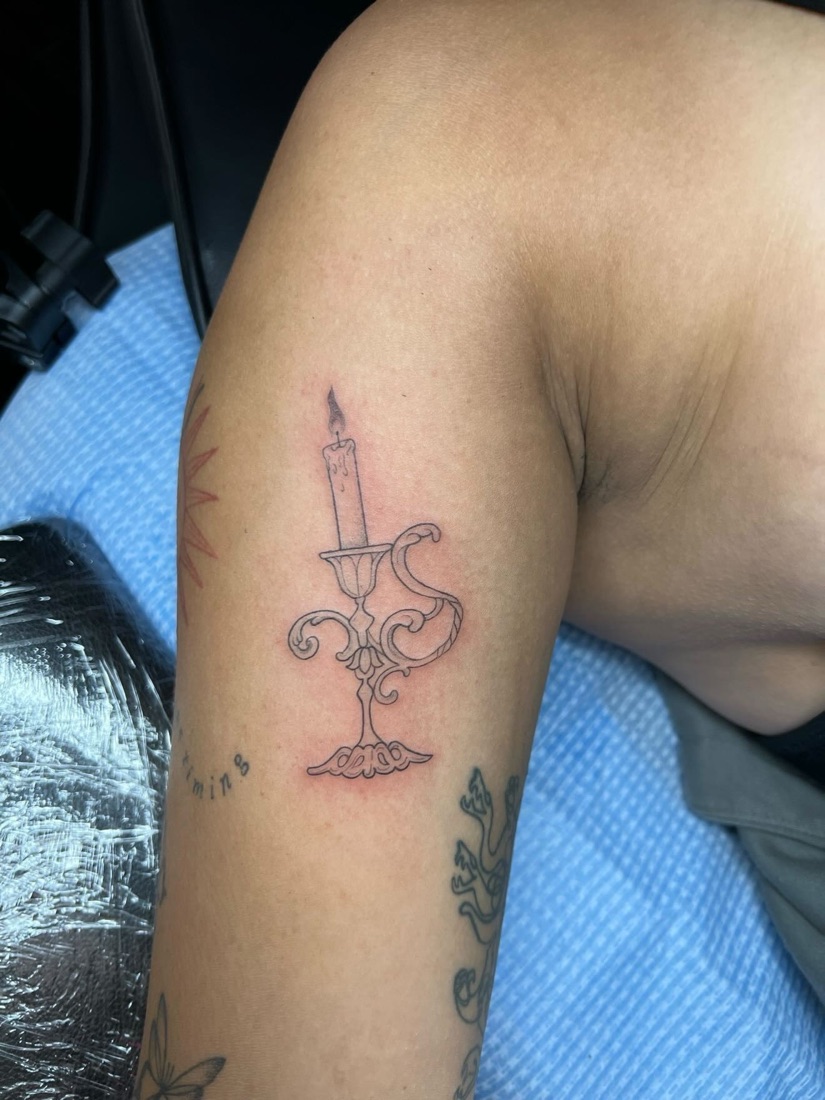 Dagger tattoo
